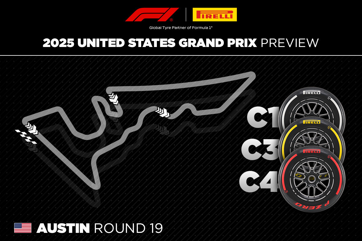 Pirelli F1 - GP dos Estados Unidos: Um rodeio texano com um salto nos compostos